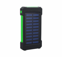 Solar Power Bank 8000mah Portable Waterproof Solar Charger with LED 